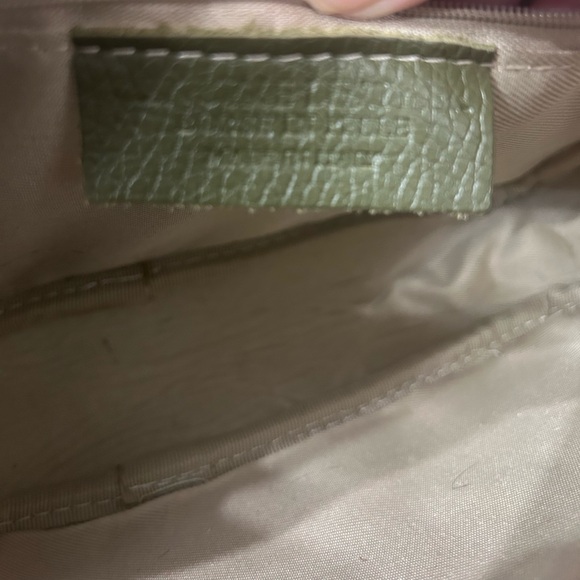 Elie Beaumont olive green crossbody camera bag geniune leather - Picture 7 of 7